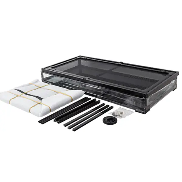 Terrarium REPTIZOO Démontable et Étanche - 91,4 x 45,7 x 45,7 cm - immagine 8