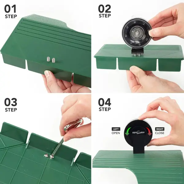 Terrasse Tortue REPTIZOO - 19 cm - immagine 8