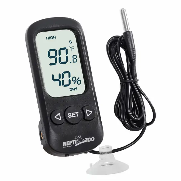 Thermomètre/Hygromètre Digital avec Alarme et Sonde REPTIZOO - immagine 2