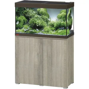 Aquarium Équipé Vivaline LED 126 Combi Chêne Gris Bronze EHEIM - 10,6W