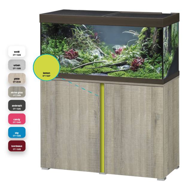 Aquarium Équipé Vivaline LED 240 Combi Chêne Gris Bronze EHEIM - 16,5W - immagine 4