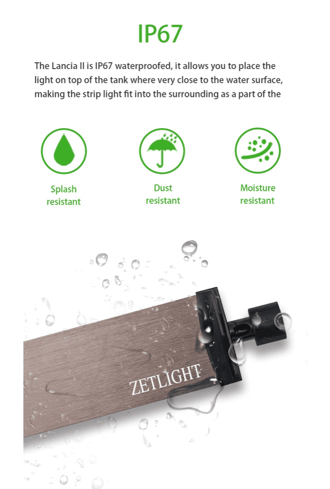 LUCI A LED ZETLIGHT -LANCIA2- Per Acquari CHIUSI e APERTI - immagine 6